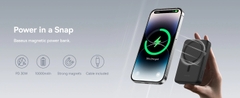 Sạc Dự Phòng Không Dây Baseus Magnetic Mini Wireless 10000mAh 30W Tích Hợp Nam Châm Fast Charge Power Bank