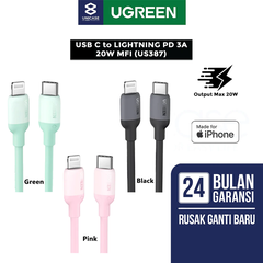 UGREEN USB-C to Lightning Silicone Cable 1m  US387