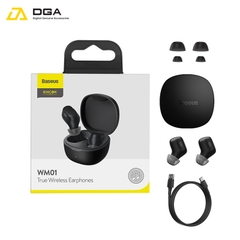 Tai nghe không dây Bluetooth Baseus Encok True Wireless Earphones WM01