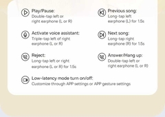 Tai Nghe Không Dây Bluetooth Baseus Bowie WM02 True Wireless Earphones