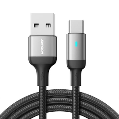 Cáp sạc Joyroom S-UC027A10 Extraordinary Series 3A USB-A to Type-C Fast Charging Data Cable 1.2m-Black