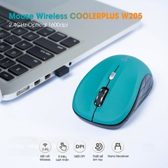 Chuột không dây CoolerPlus CPM W205 wireless usb giá rẻ