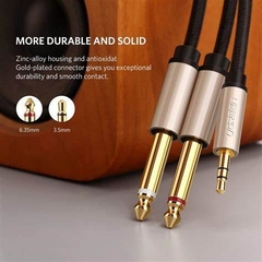 UGREEN 3.5mm to 6.35mm TRS Stereo Audio Cable AV127