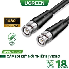 Dây cáp tín hiệu UGREEN SDI Male to Male Video Cable SP103