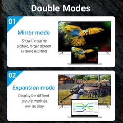 Bộ chuyển đổi Type C to HDMI Vention TDCBB (Round Cable)