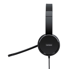 Tai nghe có dây máy tính, laptop Lenovo 100 Stereo USB Headset