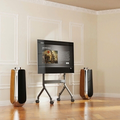 Giá treo tivi di động NB P150 75- 90 inch – Nâng hạ điện, có remote