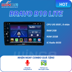 Màn Hình DVD Android Ô Tô Bravo LITE