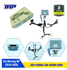 Gập Gương Lên Xuống Kính Kia Morning MT (2016-2020) Cắm jack zin, chích 2 dây tín hiệu