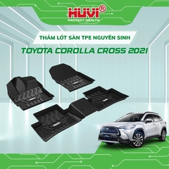 Thảm lót sàn ô tô Toyota Corolla Cross 2020-2023 3D Cao Cấp