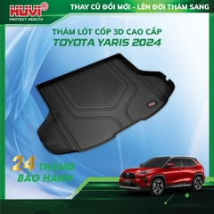 Thảm hút Toyota Yaris Cross 2024 (Bản Xăng) - Tràn viền bậc cửa