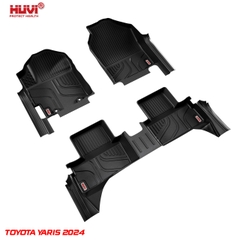 Thảm hút Toyota Yaris Cross 2024 (Bản Xăng) - Tràn viền bậc cửa