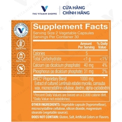 Thực phẩm bảo vệ sức khỏe AHCC 1000 MG