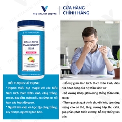 Thực phẩm bảo vệ sức khỏe CALM ZONE MAGNESIUM