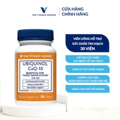 Thực phẩm bảo vệ sức khỏe UBIQUINOL COQ-10 100 MG