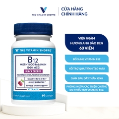 Thực phẩm bảo vệ sức khỏe B12 METHYLCOBALAMIN 1000 MCG