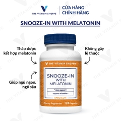 Thực phẩm bảo vệ sức khỏe SNOOZE-IN WITH MELATONIN