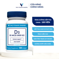 Thực phẩm bảo vệ sức khỏe VITAMIN D3