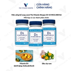 Thực phẩm bảo vệ sức khỏe VITAMIN D3