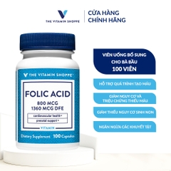 Thực phẩm bảo vệ sức khỏe FOLIC ACID