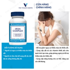 Thực phẩm bảo vệ sức khỏe IRON COMPLEX