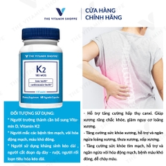 Thực phẩm bảo vệ sức khoẻ VITAMIN K2