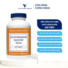 Thực phẩm bảo vệ sức  khỏe GLUCOSAMINE SULFATE 500 MG