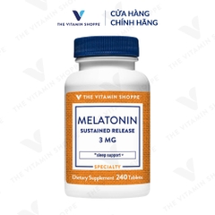 Thực phẩm bảo vệ sức khỏe MELATONIN SUSTAINED RELEASE 3 MG