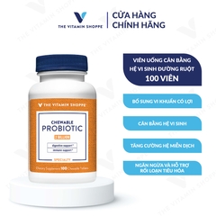 Thực phẩm bảo vệ sức khỏe PROBIOTIC CHEWABLE 2 BILLION