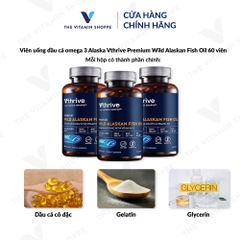 Thực phẩm bảo vệ sức khỏe PREMIUM WILD ALASKAN FISH OIL