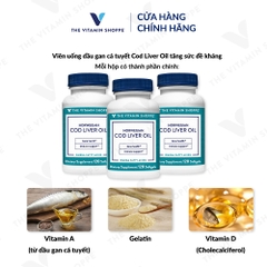 Thực phẩm bảo vệ sức khỏe COD LIVER OIL