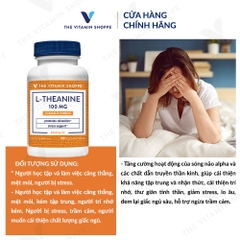 Thực phẩm bảo vệ sức khỏe L-THEANINE 100 MG