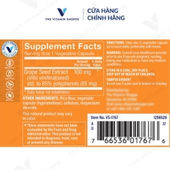 Thực phẩm bảo vệ sức khỏe GRAPE SEED EXTRACT