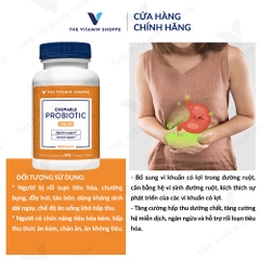 Thực phẩm bảo vệ sức khỏe PROBIOTIC CHEWABLE 2 BILLION