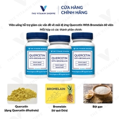 Thực phẩm bảo vệ sức khỏe QUERCETIN WITH BROMELAIN