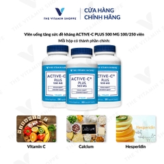 Thực phẩm bảo vệ sức khỏe ACTIVE-C PLUS 500 MG