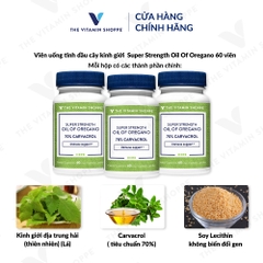 Thực phẩm bảo vệ sức khỏe SUPER STRENGTH OIL OF OREGANO