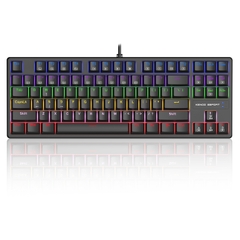 Bàn phím cơ gaming KENOO ESPORT EK87 - Màu đen - Brown switch