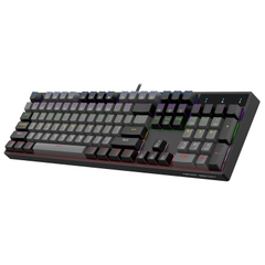 Bàn phím cơ gaming KENOO ESPORT EK104  - Màu đen và xám - Brown switch