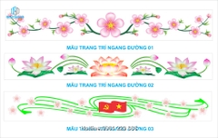 Mẫu hoa văn trang trí đô thị