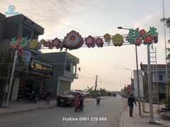 Trang trí hoa văn đường phố