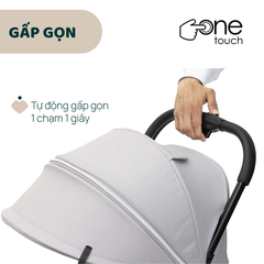 Xe đẩy gấp gọn Chicco Goody Xplus màu Pearl Grey