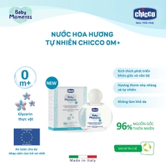 Nước hoa hương tự nhiên Chicco 0M+ 100ml