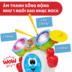 Bộ trống ban nhạc Rock Chicco