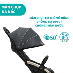 Xe đẩy Chicco Goody Plus City Map Re_lux Gấp gọn tự động 1 chạm - 1 giây