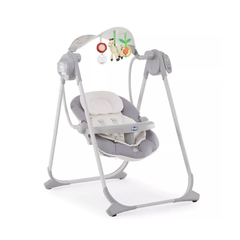 Xích đu Chicco Polly Swing màu bạc