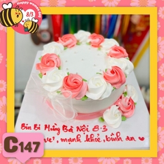Bánh kem 8/3 quà tặng quốc tế phụ nữ C147