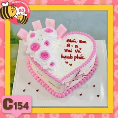 Bánh kem 8/3 quà tặng quốc tế phụ nữ C154