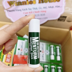 Son Dưỡng Dành Cho Môi Khô Và Nứt Nẻ Omi Brotherhood Menturm Medicated Stick With Menthol