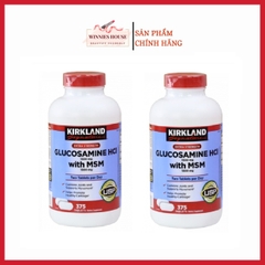 Viên Uống Kirkland Glucosamine HCL 1500mg 375 viên